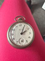 Zilveren vintage zakhorloge Bull's Eye, Sieraden, Tassen en Uiterlijk, Horloges | Antiek, Overige merken, Zakhorloge, 1900 tot 1930