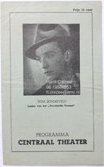 zoek oud programma Centraal Theater Wim Sonneveld 1943 1944, Gelezen, Folder, Ophalen of Verzenden, Wim Sonneveld