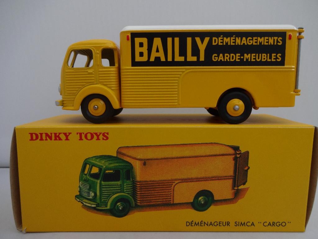 Simca "Cargo" Déménageur BAILLY nr: 33AN Dinky Toys 1:50, Ophalen of Verzenden, Nieuw, Bus of Vrachtwagen, Dinky Toys