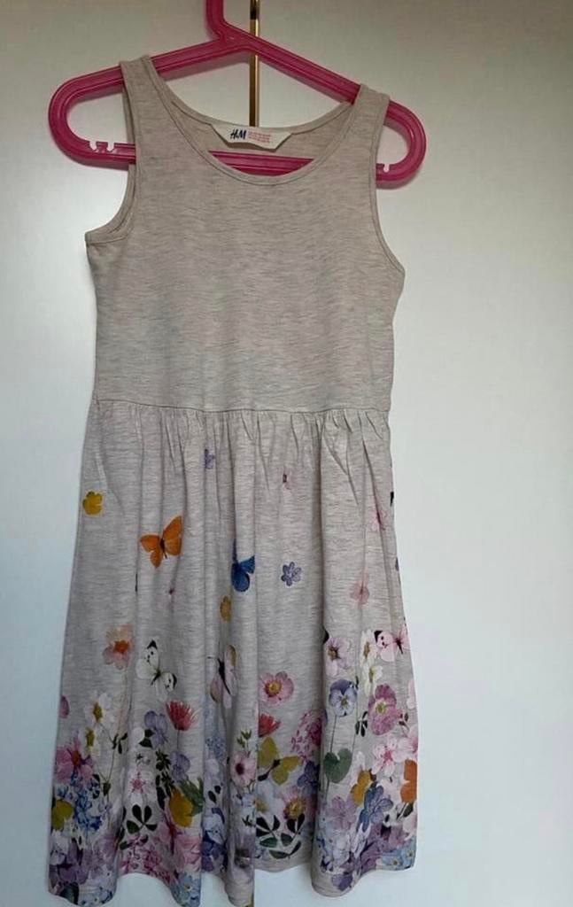 H&M jurk met print.    Maat:122-128| 6-8 jaar, Kinderen en Baby's, Kinderkleding | Maat 122, Ophalen of Verzenden, Zo goed als nieuw