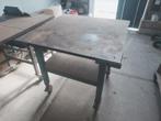 Robuuste lastafel op wielen - 100x100x95 cm, Doe-het-zelf en Verbouw, Werkbanken, Ophalen