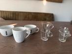 Nescafé Nespresso glazen en kopjes, Huis en Inrichting, Ophalen of Verzenden, Zo goed als nieuw, Overige stijlen, Kop(pen) en/of Schotel(s)