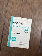 Garelli Super De Luxe 50 Moped Instructieboekje 1964, Ophalen of Verzenden, Gebruikt, Overige typen, Overige merken