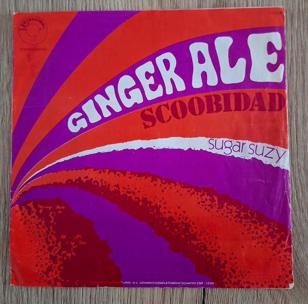 Ginger Ale single Nederbeat Scoobidad, Gebruikt, 7 inch, Single, Ophalen of Verzenden