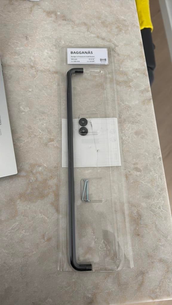 Ikea Bagganas handgreep 1 stuk, Ophalen, Zo goed als nieuw, Toilet