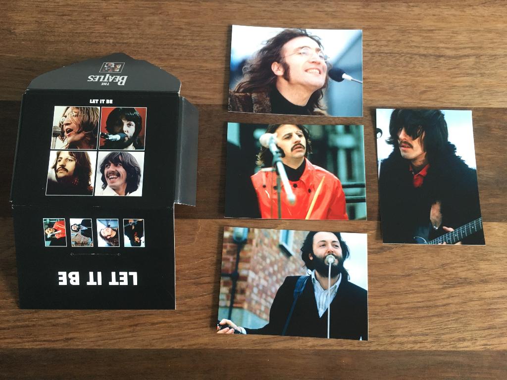 Promo Postkaarten Set The Beatles Let It Be 50th Anniversary, Ophalen of Verzenden, Nieuw, Foto of Kaart