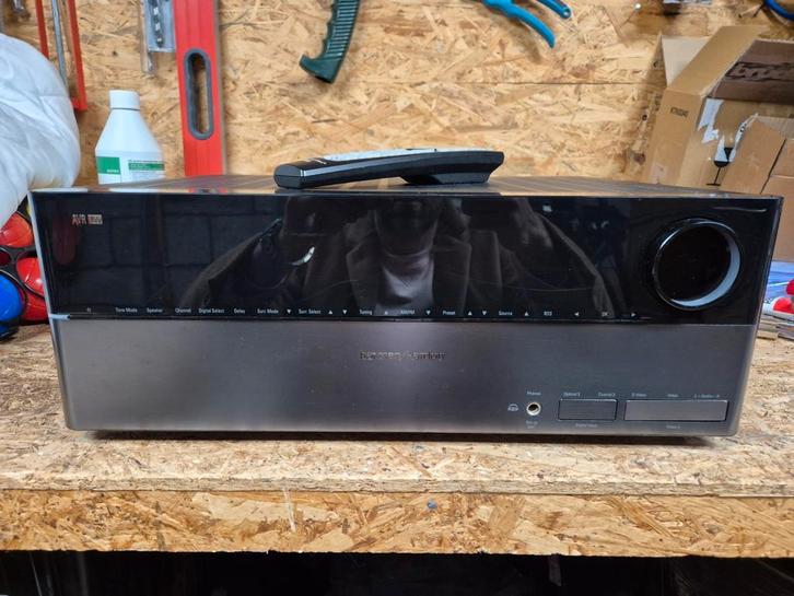 Harman Kardon AVR155 AV-receiver, Audio, Tv en Foto, Versterkers en Receivers, Gebruikt, 5.1, 60 tot 120 watt, Overige merken