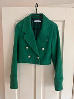 Prachtig groen kort jasje blazer van de Coates maat S, Ophalen of Verzenden, Zo goed als nieuw, Jasje, Maat 36 (S)