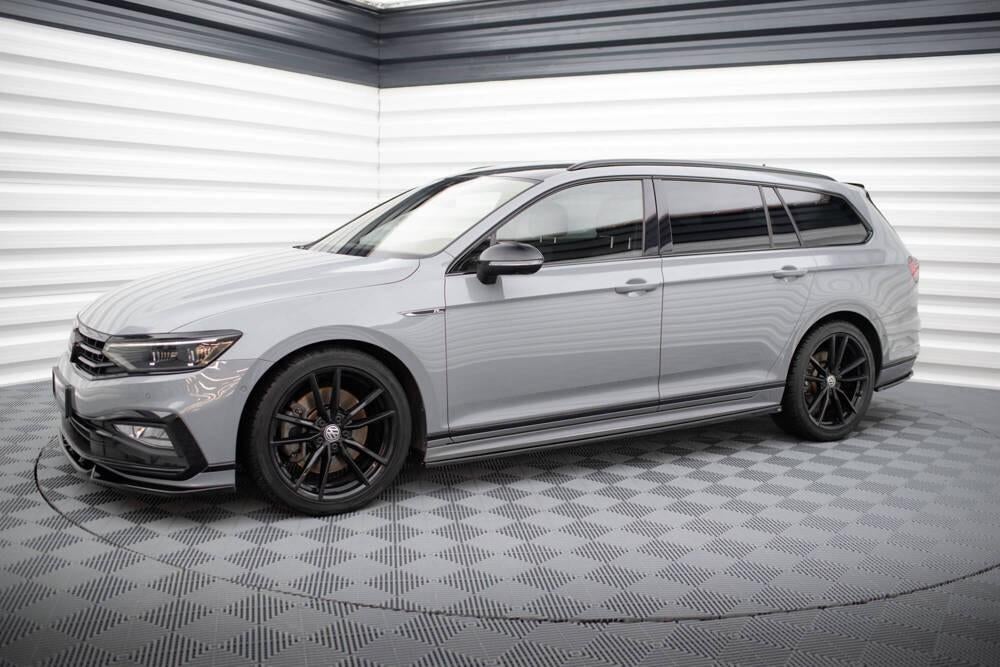 Voorlip sideskirt spoiler diffuser - Passat B8 R-line 19+, Auto diversen, Tuning en Styling, Ophalen of Verzenden