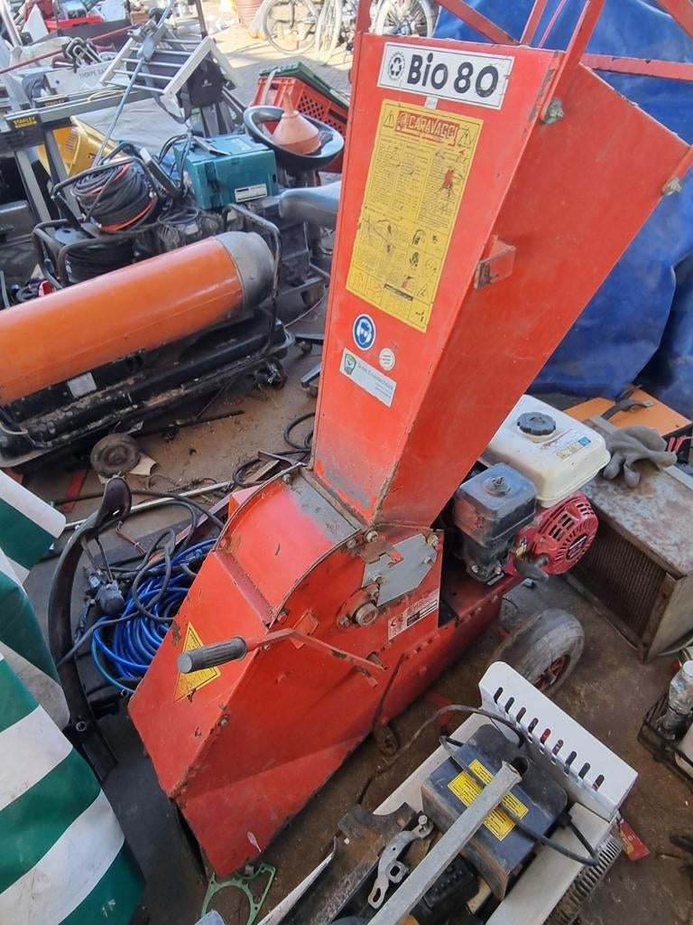 Bio 80 Takkenversnipperaar Honda GX - 100% in orde, Tuin en Terras, Hakselaars, Ophalen of Verzenden