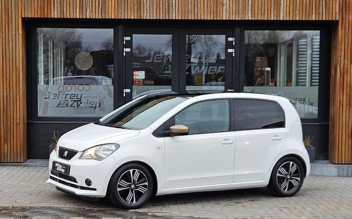 SEAT Mii 1.0 Mii by Cosmopolitan lichtmetaal. leer/alcantara, Auto's, Seat, Bedrijf, Te koop, Mii, ABS, Airbags, Airconditioning