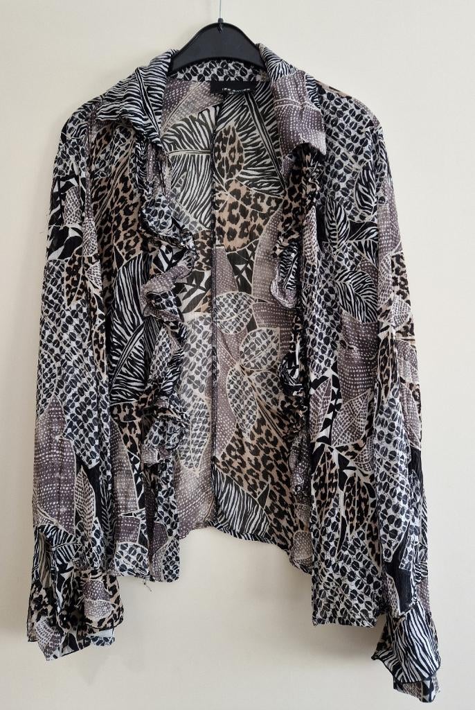 Les Amies Blouse maat 46, Kleding | Dames, Overige kleuren, Maat 46/48 (XL) of groter, Ophalen of Verzenden, Zo goed als nieuw