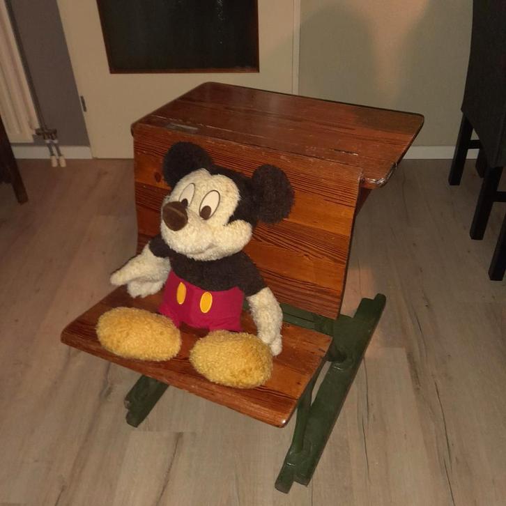 Kooijmans en Mes Wijchen schoolbankje lessenaar, Antiek en Kunst, Curiosa en Brocante, Ophalen