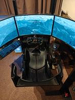 Professionele race simulator met game pc, Computers en Software, Desktop Pc's, 32 GB, Virtual Reality, Gaming PC, Zo goed als nieuw