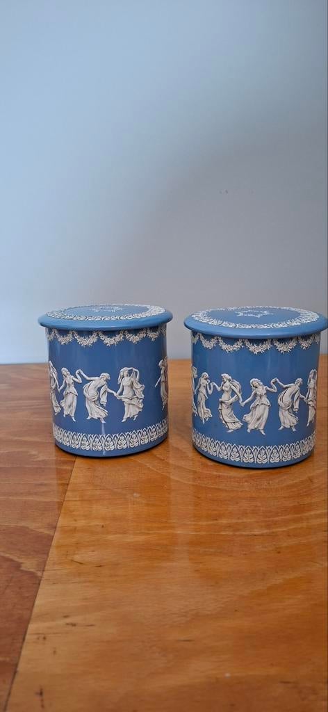 Prachtige Wedgwood blikken in zeer mooie staat, Verzamelen, Blikken, Ophalen of Verzenden, Zo goed als nieuw, Koek(jes), Overige merken