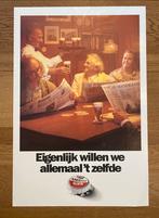 Amstel bier poster jrn 80, Ophalen of Verzenden, Zo goed als nieuw, Deurposter of groter, Film en Tv
