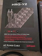 Audioquest power cable 2X NIEUW IN DOOS, Ophalen of Verzenden, Nieuw, Minder dan 2 meter, Overige kabels