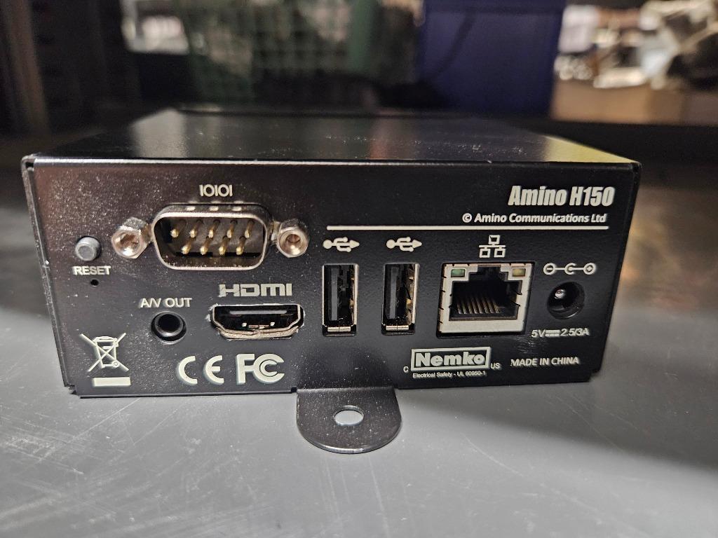 Amino H150 IPTV set up box, Ophalen of Verzenden, Refurbished