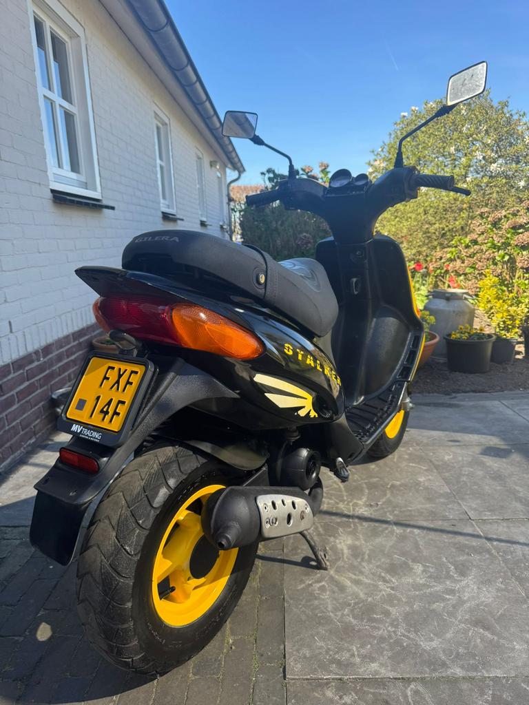 ⭐️Piaggio gilera stalker 50cc 2 takt Brom nette staat⭐️, Fietsen en Brommers, Scooters | Piaggio, Ophalen of Verzenden