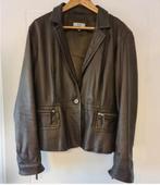 Anna van Toor leren jas bruin lamsleer maat 46 nieuwstaat!, Maat 46/48 (XL) of groter, Ophalen of Verzenden, Zo goed als nieuw