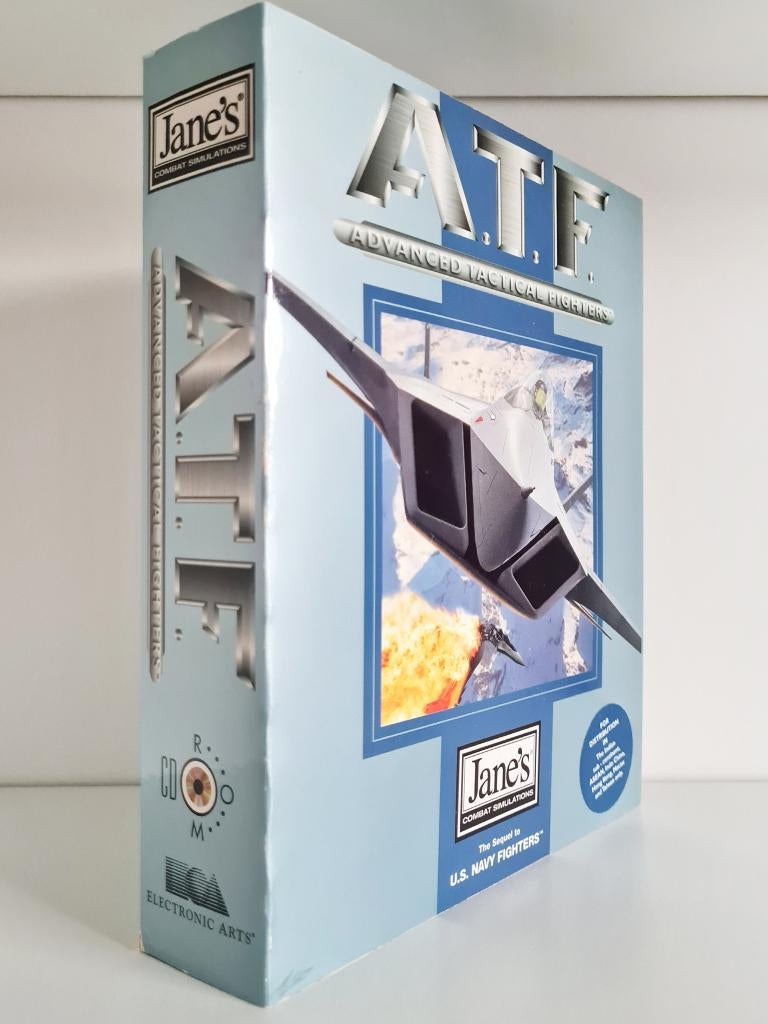 Jane's ATF: Advanced Tactical Fighters - PC Big Box, 1 speler, Ophalen of Verzenden, Zo goed als nieuw, Vanaf 16 jaar