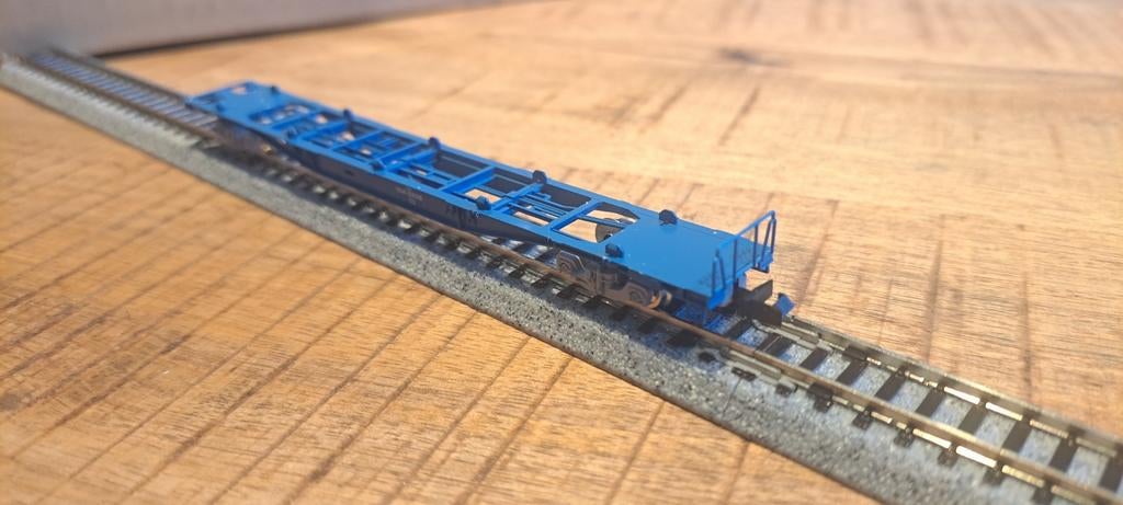Tomix 8729 JR Containerwagen KoKi 104 (Nieuwe kleurstelling), Hobby en Vrije tijd, Modeltreinen | N-Spoor, Nieuw, Wagon, Gelijkstroom