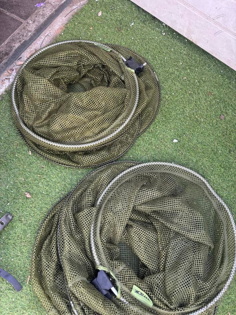 Attack leef netten 2 meter lang, Watersport en Boten, Hengelsport | Karpervissen, Ophalen, Gebruikt, Net of Fuik