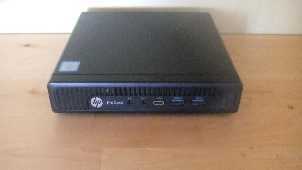 HP Prodesk 600 G2 i5-6500T Windows11 ssd wifi mini computer., Computers en Software, Desktop Pc's, Zo goed als nieuw, 3 tot 4 Ghz