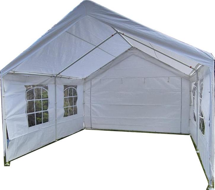 Te Huur: Partytent 4x4, Tuin en Terras, Partytenten, Gebruikt, Partytent, 2 meter of meer, Minder dan 5 meter, Minder dan 4 meter