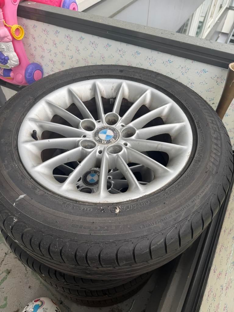 Bmw e39 velgen met baden, Ophalen of Verzenden