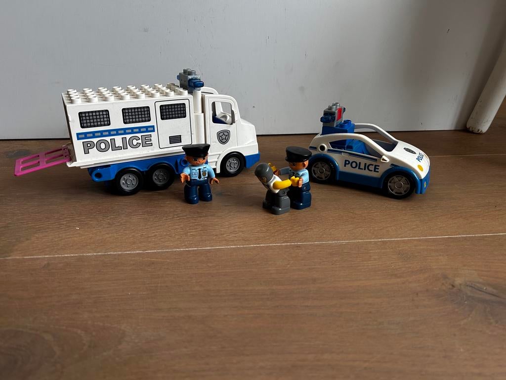 Duplo Politie auto’s, Kinderen en Baby's, Speelgoed | Duplo en Lego, Ophalen, Zo goed als nieuw, Duplo, Complete set