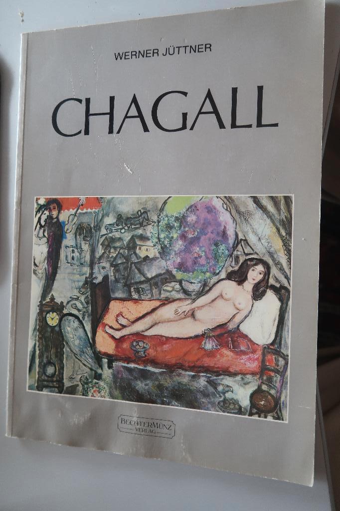 Chagall door Werner Jüttner -1963,afm. 24x35 cm, Ophalen of Verzenden, Gelezen, Werner Jüttner