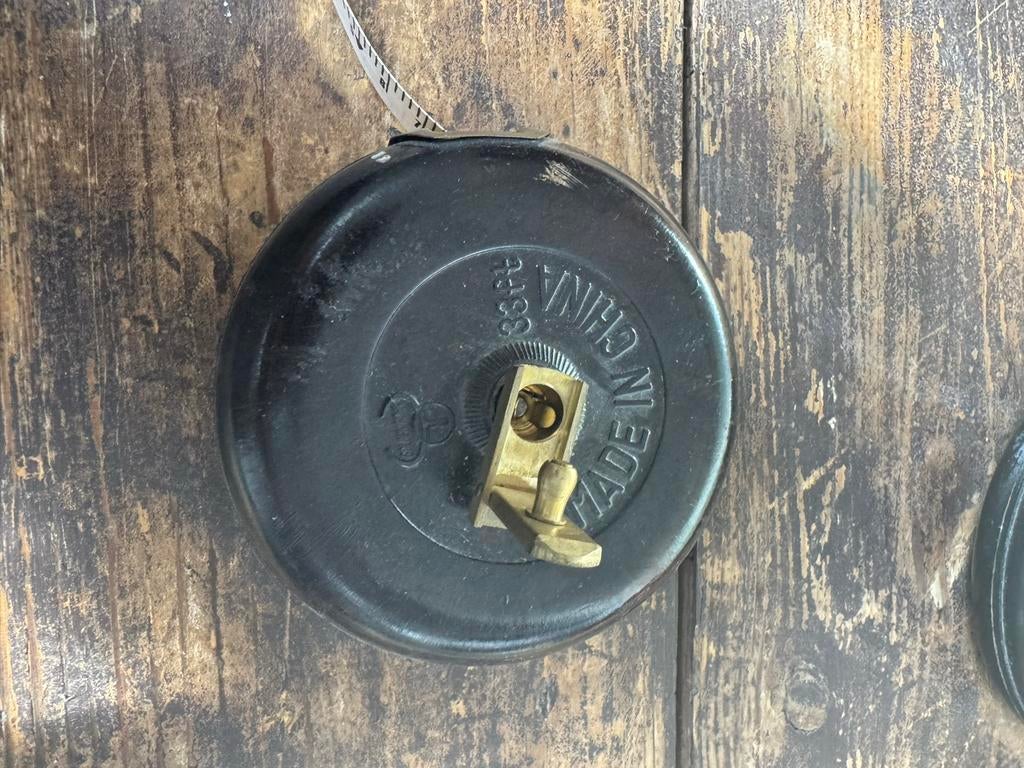 Oud meetlinten, 10m 33ft, Made in China, Antiek en Kunst, Antiek | Gereedschap en Instrumenten, Ophalen of Verzenden