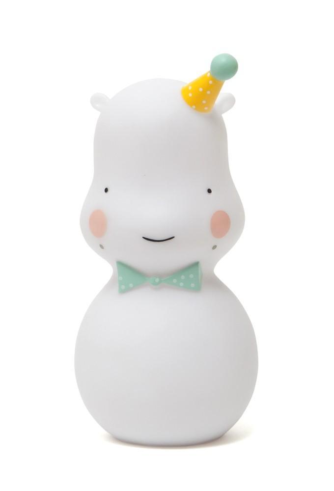 Nachtlamp Hippo Nijlpaard Wit Petit Monkey, Kinderen en Baby's, Kinderkamer | Inrichting en Decoratie, Nieuw, Lamp, Ophalen of Verzenden