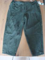Groene broek nieuw mt 54 polyester/viscose/linnen C&A Canda, Nieuw, Ophalen of Verzenden, Canda, Broek of Spijkerbroek