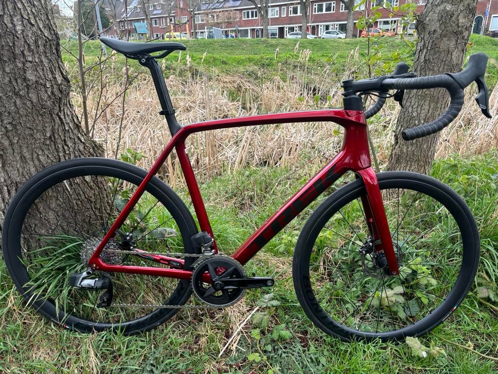 Trek Emonda SL6 Sram Rival AXS 60cm XL carbon wielen powerm, 28 inch, Carbon, Heren, Zo goed als nieuw