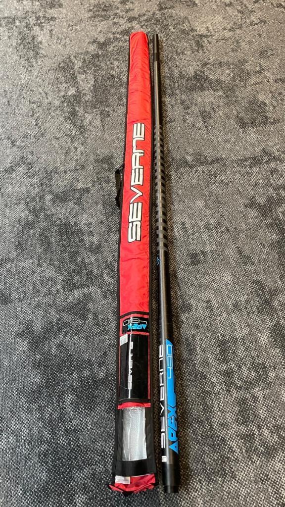 Severne APEX blue 430 SDM, Watersport en Boten, Windsurfen, Gebruikt, Mast, Met draagtas, Ophalen of Verzenden