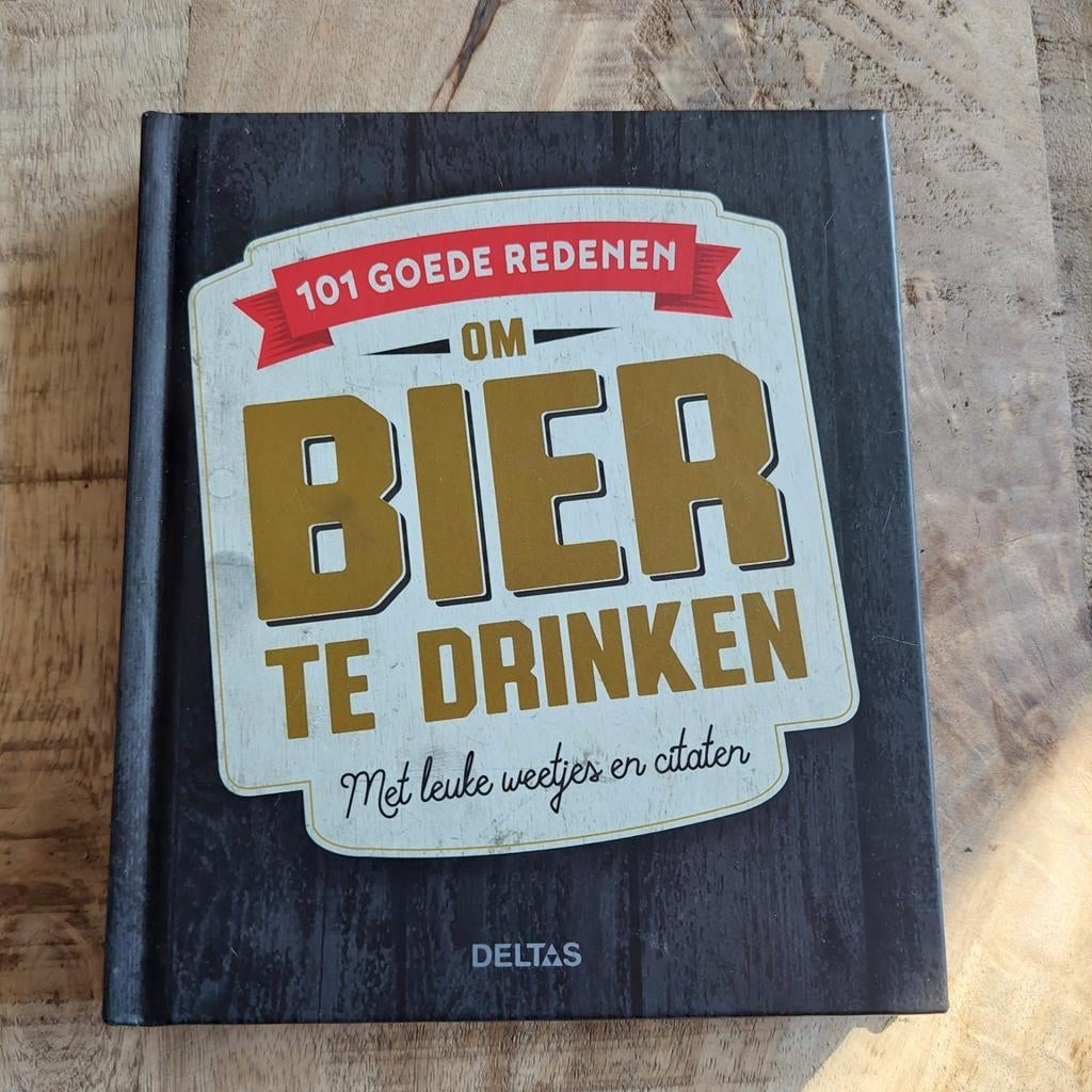 101 goede redenen om bier te drinken, Ophalen of Verzenden, Zo goed als nieuw