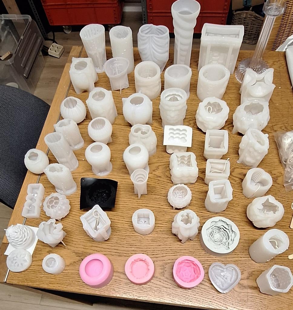 Diverse benodigdheden om kaarsen te maken, Hobby en Vrije tijd, Knutselen, Ophalen of Verzenden