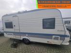 HOBBY EXCELLENT 460 UFE MOVER + VOORTENT + DOUCHE + FRANSBED, Rondzit, Hobby, Bedrijf, 750 - 1000 kg