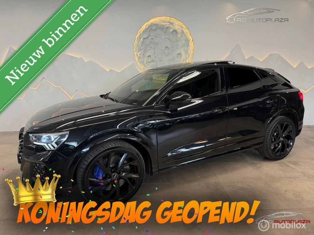 Audi RS Q3 Sportback 2.5 TFSI Panorama/Keramisch/B&O/Full Bl, Auto's, Audi, Automaat, Adaptive Cruise Control, 1675 kg, Alcantara