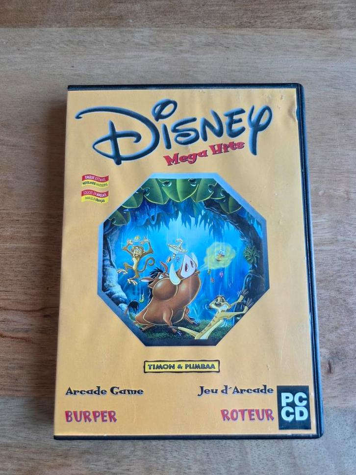 Disney Mega Hits: Timon & Pumbaa Burper PC CD-ROM, Spelcomputers en Games, Games | Pc, Gebruikt, Overige genres, 1 speler, Vanaf 7 jaar