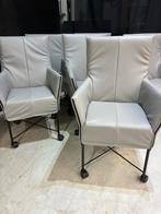 6 Montis Chaplin stoelen - Nieuw Leer, Ophalen, Gebruikt, ., Leer