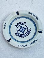 Reclame asbak ANWB Bonds autorijschool Blok', Verzamelen, Ophalen of Verzenden, Zo goed als nieuw, Gebruiksvoorwerp