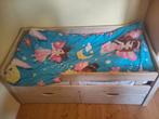 Pleuterbed/Kleuterbed, Kinderen en Baby's, Kinderkamer | Bedden, Ophalen, Gebruikt, 70 tot 85 cm, Matras