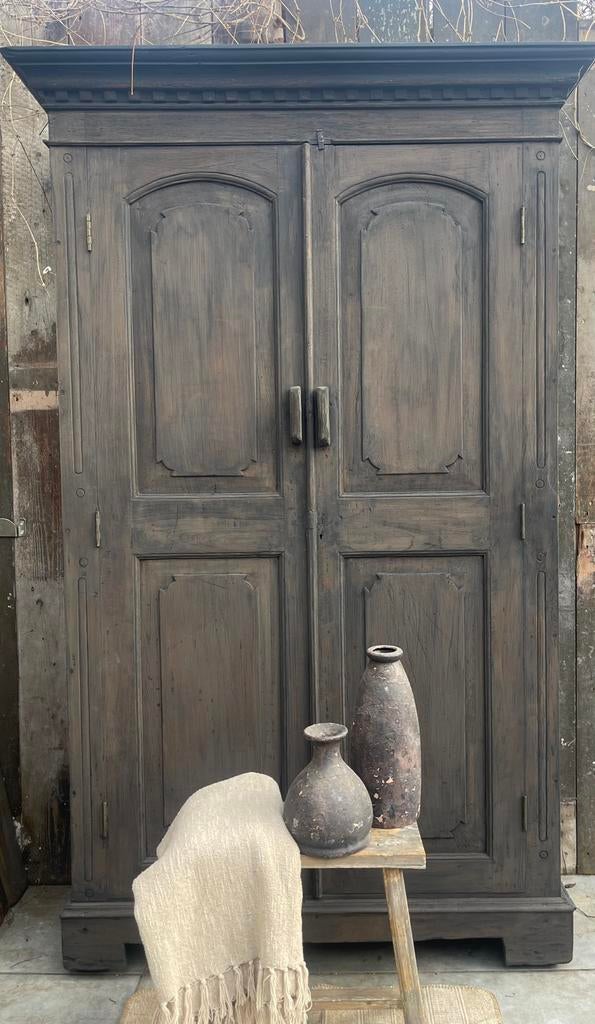 Unieke landelijke kast | sobere luxe | Aura Peeperkorn stijl, Ophalen of Verzenden, Zo goed als nieuw