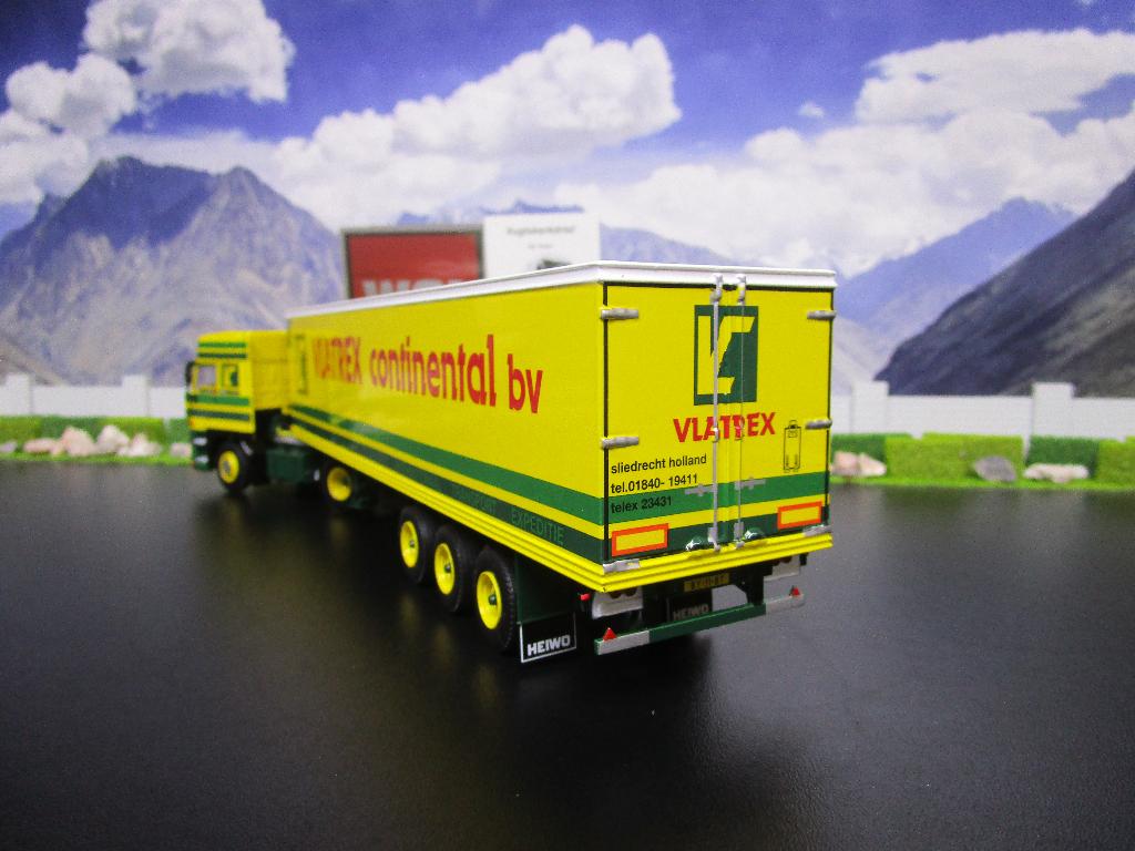 Wsi 01-4393 Vlatrex Continental BV , Daf 3300 Space Cab, Hobby en Vrije tijd, Modelauto's | 1:50, Ophalen, Nieuw, Bus of Vrachtwagen