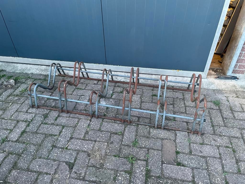 Fietsenrek voor zes fietsen, Ophalen, Gebruikt