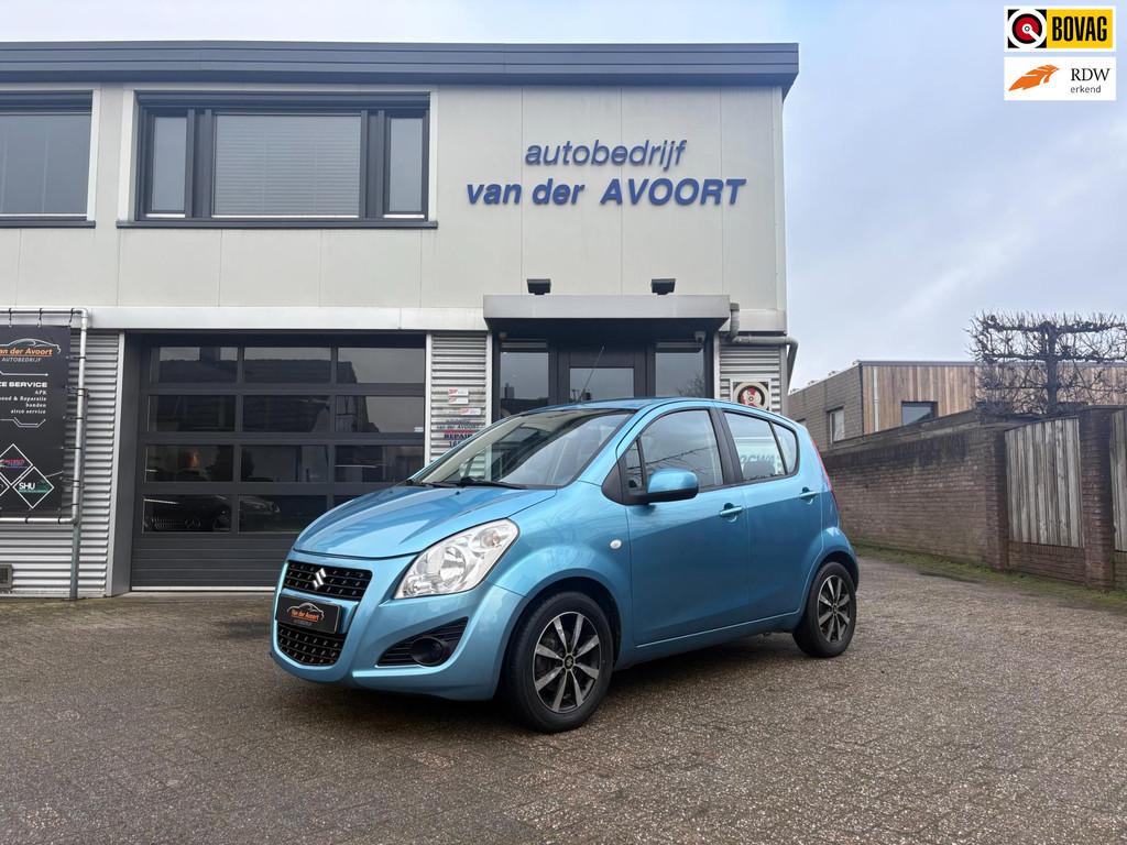 Suzuki Splash 1.0 VVT Comfort, Auto's, Suzuki, Euro 5, Stof, Gebruikt, Blauw