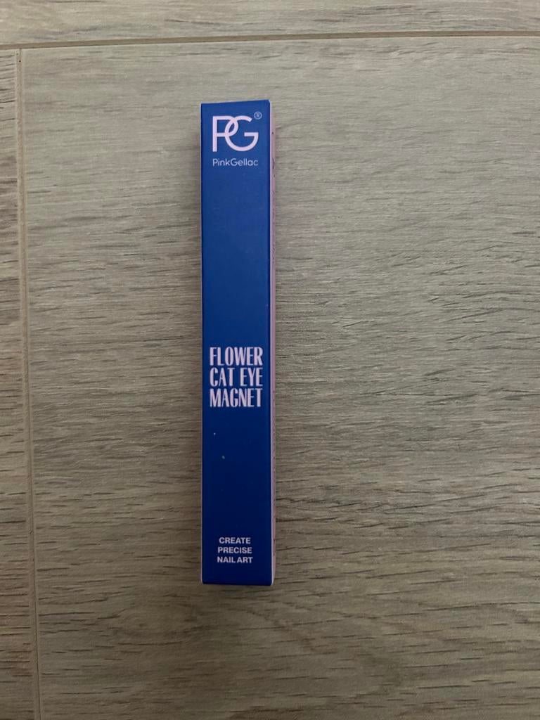 Pink Gellac Flower Cat Eye Magnet, Blauw, Nieuw, Ophalen of Verzenden, Handen en Nagels